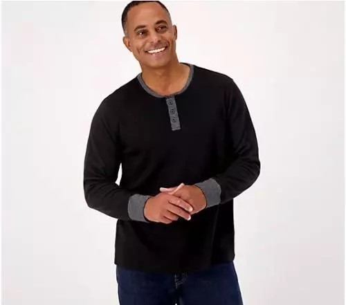 Cuddl duds men - double, jersey