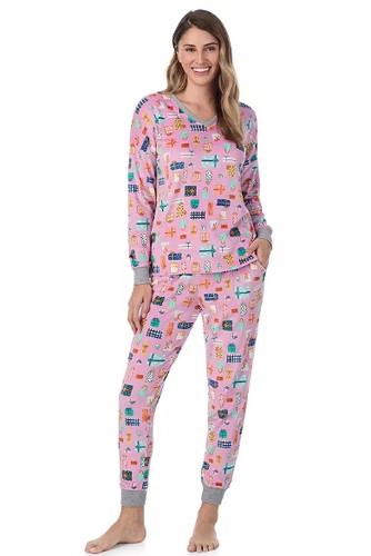 Cuddl duds women pink - cuddl,