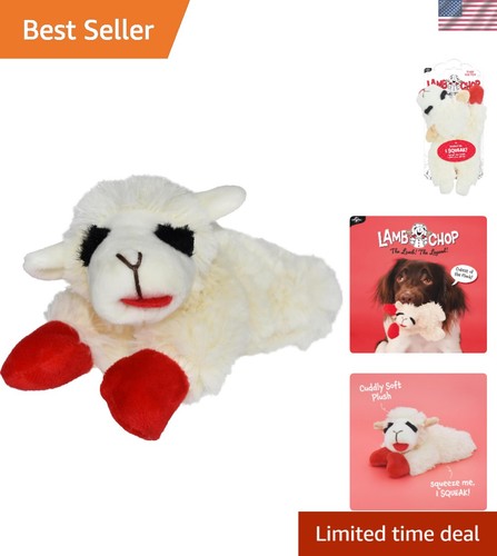 Lamb chop squeaky dog - lamb,