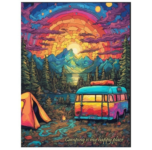 Camping life oversized - camping,
