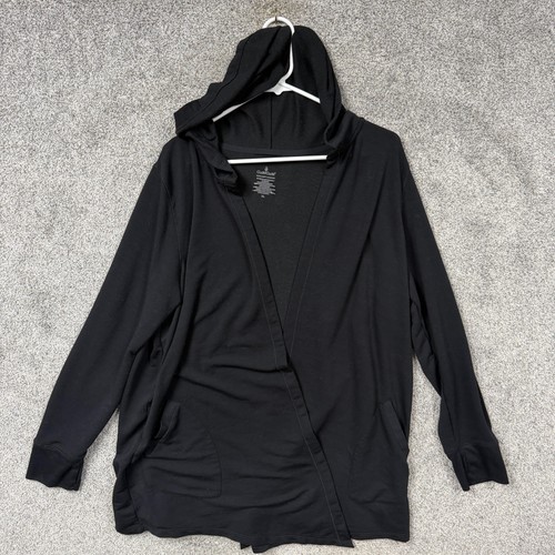 Cuddl duds hooded coatigan - duds,